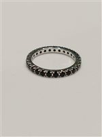 Anello Duezeta in Oro bianco Zircone ANOBZIRC2ZM12 - ANOBZIRC2ZM12